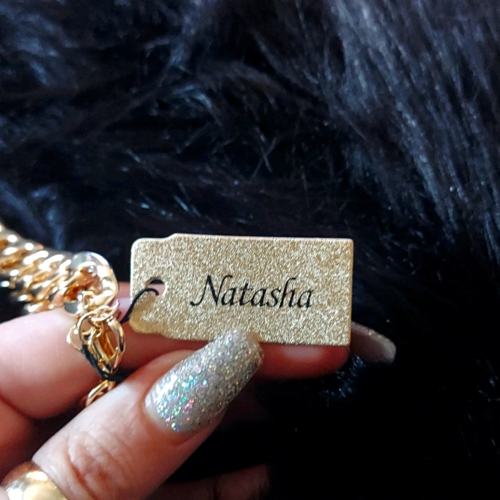 🔥Natasha Gold Heart Chain💛 - Picture 4 of 4